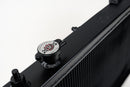 CSF 92-00 Honda Civic w/K-Swap V3 Radiator - Black Finish Fan not included