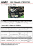 HKS S Type O/C KIT No.12 BNR34 BLK