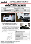HKS 99-02 Nissan Skyline GT-R GF-BNR34 RB26DETT URBAN MATTE Edition Super Turbo Muffler