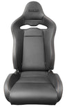 Sparco Seat SPX Special Edition Black/Red w/ Matte Carbon Shell - Right
