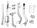 AWE Tuning 2021+ Ford F150 Tremor w/ Bumper Cutouts 0FG Non-Resonated Catback w/ Chrome Silver Tips