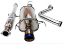 Invidia 97-01 Prelude Q300 Titanium Rolled Tip Cat-back Exhaust **Fits BASE Model ONLY**