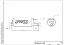 Aeromotive 340 Series Stealth In-Tank E85 Fuel Pump - Offset Inlet - Inlet Inline w/Outlet