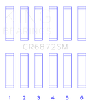 King Engine Bearings Toyota 1GR-FE Connecting Rod Bearing Set - Size STD