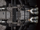 AWE Tuning 05-07 C6 Chevrolet Corvette 6.0L Track Edition Axleback Exhaust w/ Chrome Silver Tips