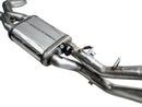 AWE Tuning 22-24 Ford Bronco Raptor 4WD Dual BashGuards Cat-Back SwitchPath Exhaust (No Tips)