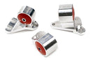 Innovative 92-95 Civic B/D Series Silver Aluminum Mounts 60A Bushings (2 Bolt)