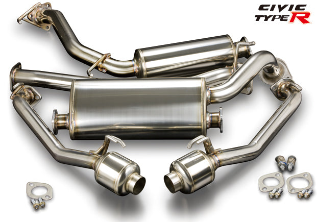 Toda Racing K20Z (FN2) High Power Muffler System