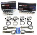 SpeedFactory No-Notch H-Beam Long Rod and Vitara Piston Combo D16 w/ King Bearing Kit