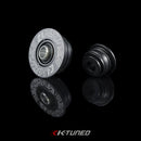 K-Tuned Black Billet Spherical Shifter Cable Bushings for K swap K20 K24 Civic SI RSX TSX