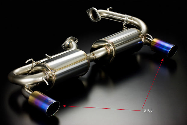Toda Racing C32B (NA2 / type II) High Power Muffler System