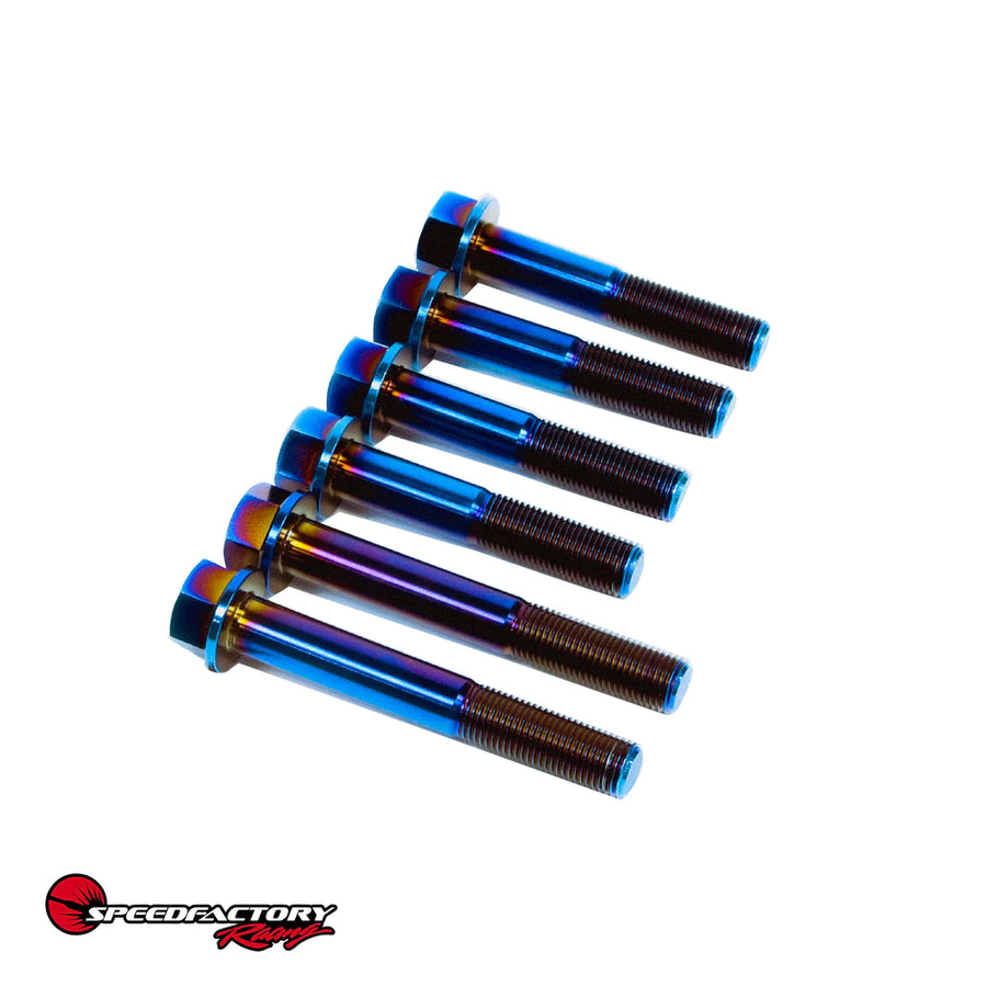 SpeedFactory Honda/Acura K-Series Burnt Titanium Trans. to Engine Bolt Kit [SF-02-075-K-M12-B]