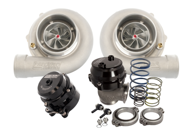 Precision Turbo - TURBO PACKAGE, MIRROR IMAGE 6466 TURBOS W