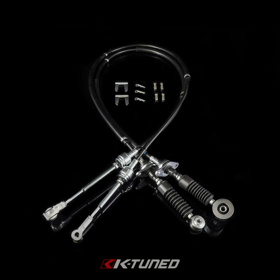 K-Tuned OEM Spec Shifter Cables, 2004-08 Acura TSX, 03-07 Accord K Swap K24 [SFT-CAB-AC3]