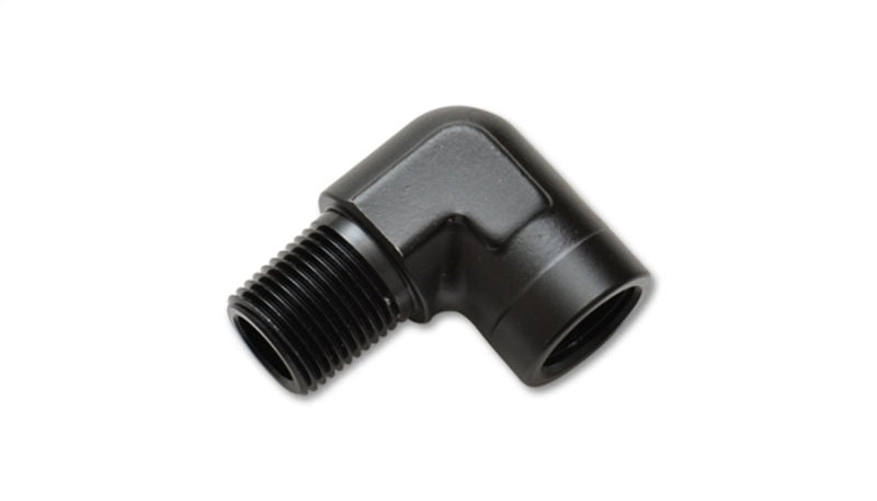 Vibrant 1/4in NPT Female to Male 90 Degree Pipe Adapter Fitting