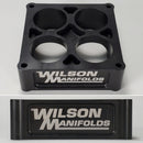 Wilson Manifolds Carburetor Spacer 4500 / 2.00" Tapered Lightweight (2.375" Bore)