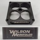 Wilson Manifolds Carburetor Spacer 4500 / 2.00" Tapered Lightweight (2.550" Bore)