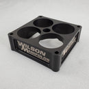 Wilson Manifolds Carburetor Spacer 4500 / 2.00" Tapered Lightweight (2.550" Bore)