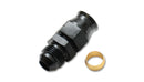 Vibrant -4AN Male to 1/4in Tube Adapter Fitting (w/ Brass Olive Insert)