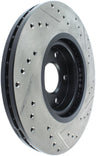 StopTech 06-07 350Z / 05-07 G35 exp Sport/ 06-07 G35X SportStop Slotted & Drilled Front Right Rotor