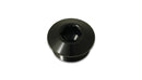 Vibrant Aluminum -16AN ORB Slimline Port Plug w/O-Ring - Anodized Black