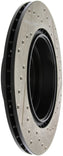 StopTech 06 BMW 330 / 07-09 BMW 335 Slotted & Drilled Right Rear Rotor