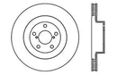StopTech 02-10 Subaru WRX Slotted & Drilled Right Front Rotor (exc. STi)