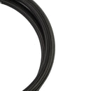 Mishimoto 3Ft Stainless Steel Braided Hose w/ -6AN Fittings - Black