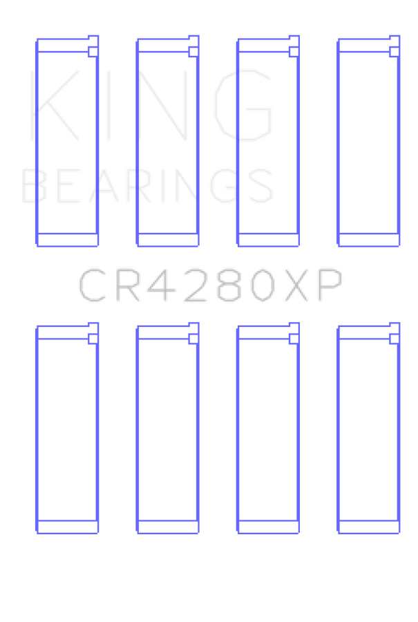 King Subaru WRX/STi EJ20/EJ22/EJ25 48mm Rod (Size STD) Performance Rod Bearing Set
