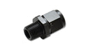 Vibrant -3AN to 1/8in NPT Female Swivel Straight Adapter Fitting
