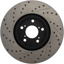 StopTech 07-08 Acura MDX SportStop Slotted & Drilled Right Front Rotor