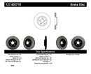 StopTech 07-08 Acura MDX SportStop Slotted & Drilled Right Front Rotor