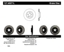 StopTech 07-08 Acura MDX SportStop Slotted & Drilled Left Front Rotor