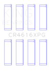 King Subaru FA20 (Suites 52mm Journal Size) Size .50 Oversized Tri-Metal Perf Rod Bearing Set