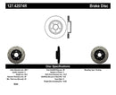 StopTech 1/02-05 Infiniti G35 (alloy disc) / 6/02-05 Nissan 350Z Slotted & Drilled Right Front Rotor