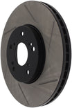 StopTech Power Slot Slotted 99-08 Acura TL (STD Caliper) / 01-03 CL / 04-09 TSX Front Left Rotor