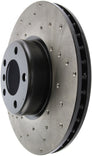 StopTech 12-15 BMW 335i Drilled Right Front Rotor
