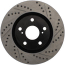 StopTech 07-09 Lexus ES 250/ES 300/ ES330/ES350 SportStop Slotted & Drilled Left Front Rotor