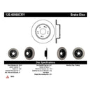 Stoptech 08-10 Honda Accord EX/EX-L/LX/LX-P/LX+ Rear Perf CRYO Rotor