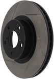 StopTech Power Slot 00-05 Legacy / 7/98-08 Impreza Front Right Sportstop Slotted Rotor