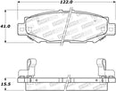 StopTech Street Brake Pads - Rear