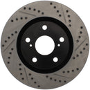 StopTech 07-09 Lexus ES 250/ES 300/ ES330/ES350 SportStop Slotted & Drilled Left Front Rotor
