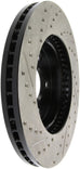 StopTech 02 Lexus ES 250/300/330/350 / 05-07 Toyota Avalon Slotted & Drilled Left Front Rotor