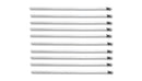 Vibrant SS Cable Ties 7.5in Long (10 cable ties / Pack)