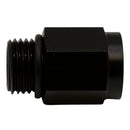 DeatschWerks 6AN ORB Male to M12 X 1.5 Metric Female (Incl O-Ring) - Anodized Matte Black