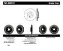 StopTech 02-06 Acura RSX Type S / 06-09 Honda Civic Si Slotted & Drilled Right Front Rotor