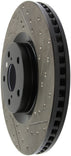 StopTech 14 Lexus IS Slotted & Drilled Front Left Rotor