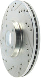 StopTech Select Sport Nissan Slotted and Drilled Right Front Rotor