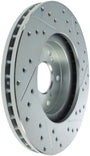 StopTech Select Sport 99-08 Acura TL (STD Caliper) / 01-03 CL Slotted and Drilled Right Front Rotor