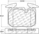 StopTech Performance Brake Pads